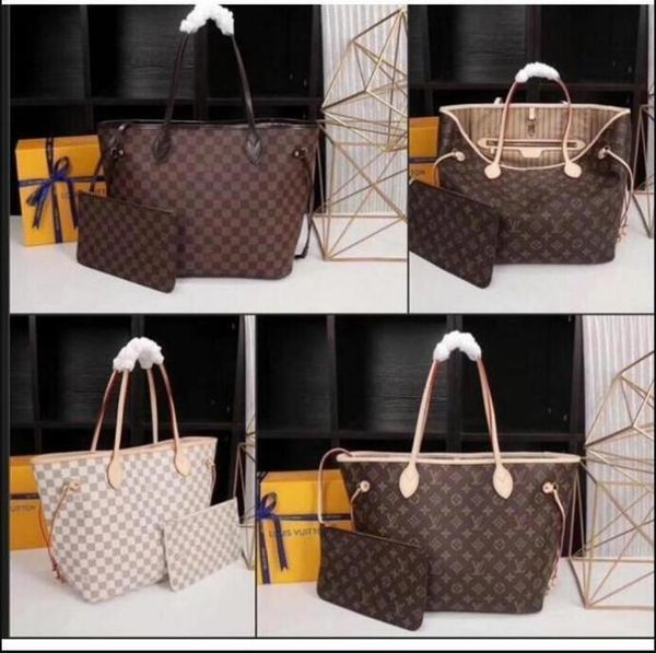 

#13;lv louis vitton 2pcs tote shoulder bags designers onthego purses women's fashion messenger shopping bag cross body vutton ladie, Blue;gray