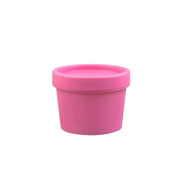 

storage bottles & jars 100pcs empty jar pot 50g rose red plastic cosmetic makeup face cream container ice with inner lid