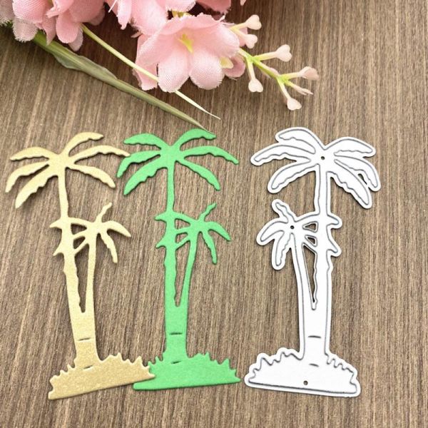 

painting supplies coconut tree frame metal cutting dies knife mold cutter diy scrapbook paper po craft template