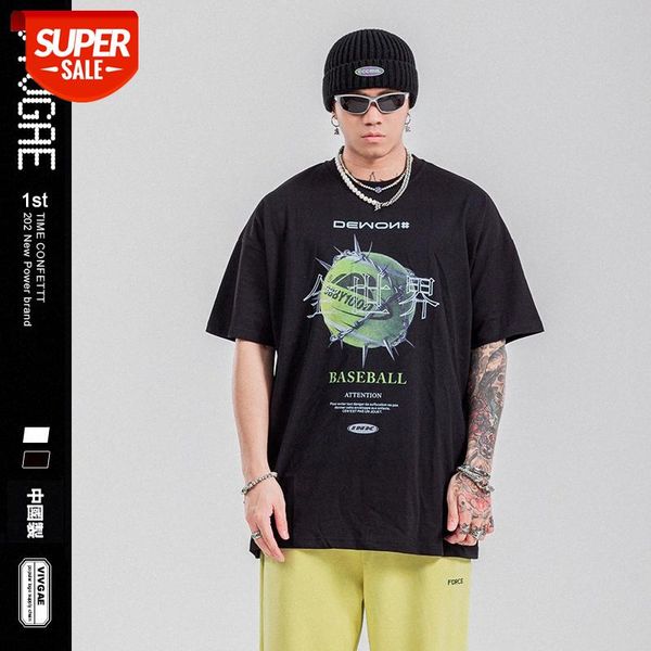 

vivgae men's creative tennis print short sleeve t-shirt #r46o, White;black