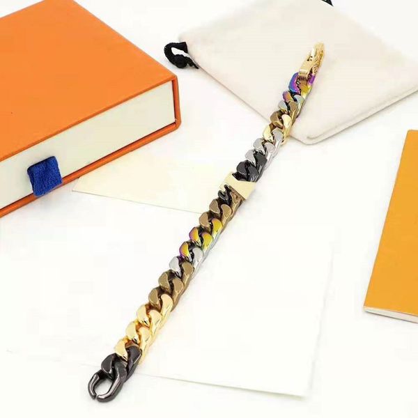

bracelet fashion bracelets for man woman jewelry adjust bracelet jewelry 6 color with box, Black