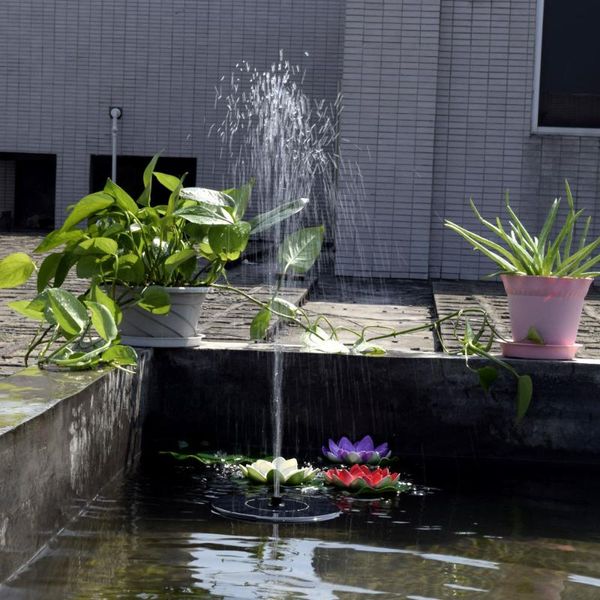 

1.4w mini solar water fountain powered pump outdoor for garden bird bath pool pond decoration decorations