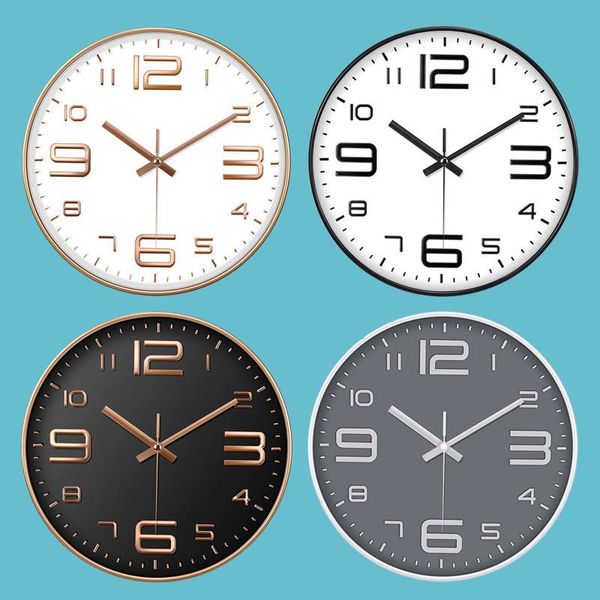 

wall clocks clock fashionable personalized room modern fashion without hole bedroom living home decoration
