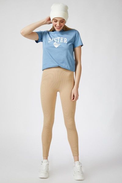 

women's leggings biscuit twill knitted tights an00120, Black