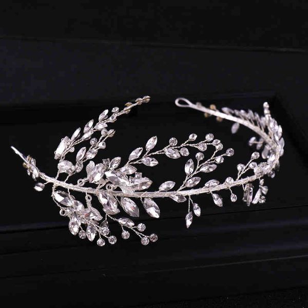 

wedding hair jewelry accessories tuan ming band selling handmade crystal headdress bridal batch, Slivery;golden