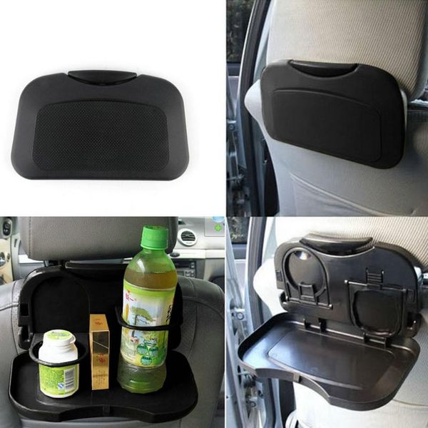 

car organizer 1pc food tray folding dining table drink holder pallet back seat water cup