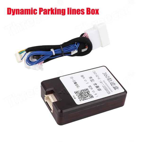 

dynamic trajectory tracking line guide parking lines box for 360 or 3d camera bird view panorama system car dvr dvrs