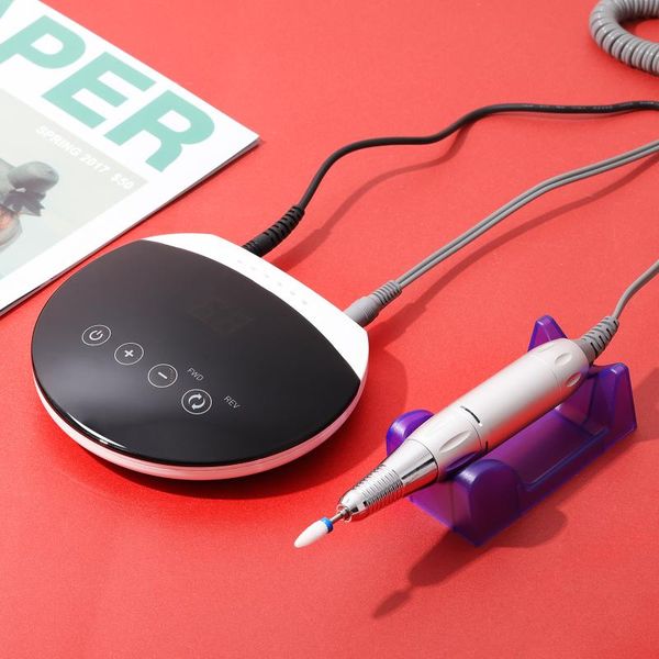 

nail drill & accessories electric machine file led display tools manicure kit bits polisher 30000rpm