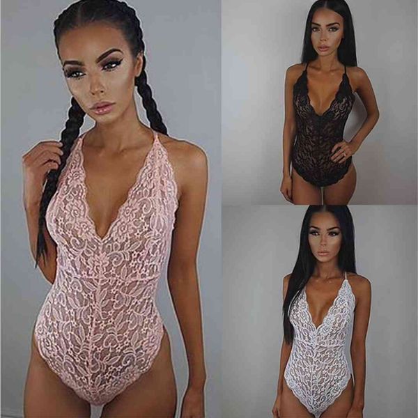 

lingerie lace dress tight fitting cothes pajamas underwear pink black and white colors, Black;white