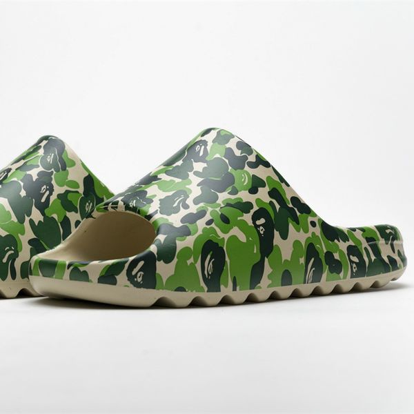 

yeesy slide bone black green fashion street slippers white khaki men women indoor outdoor sandal basketball shoes football size 35-47 xdaw