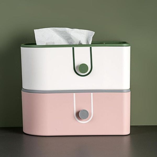

tissue boxes & napkins multifunctional nordic ins pumping box home living room creative roll paper remote control storage
