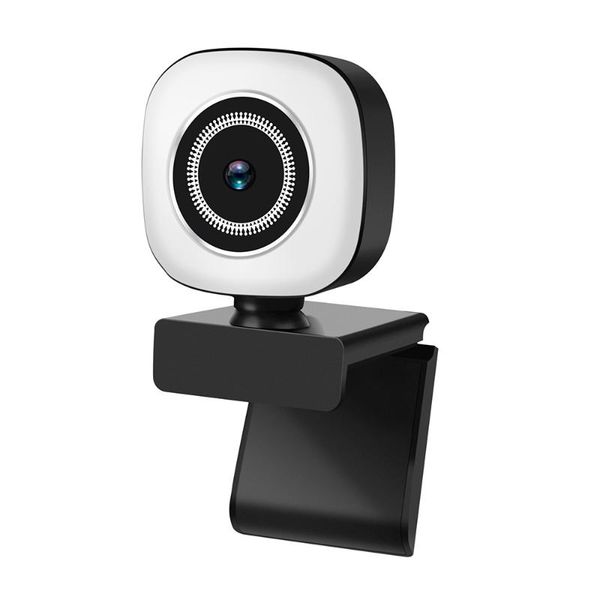 

1080p/2k/4k webcam usb plug and play with built-in microphone light for live stream video call conference online teaching mini cameras