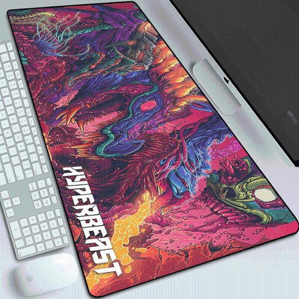

mouse pads & wrist rests cs go gamer pad non-slip keyboard csgo pc computer gaming laptop