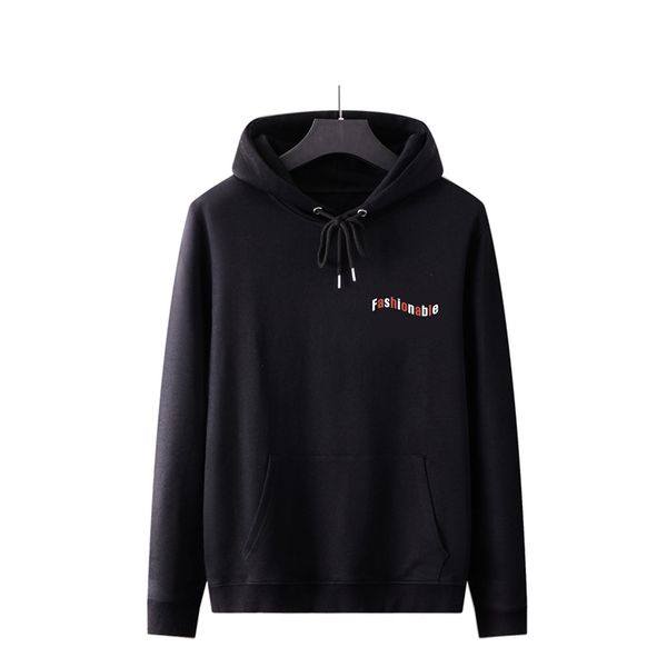 

brand hoodie women hoodies men loose letter prints clothes oversize lady autumn spring male sweatshirt outdoor boy c, Black