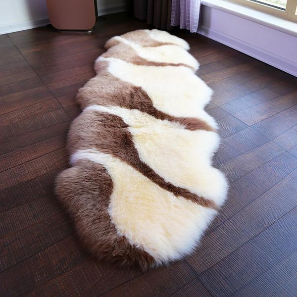 

blankets cx-d-168 genuine australia sheepskin floor sofa home carpet real fur blanket for living room