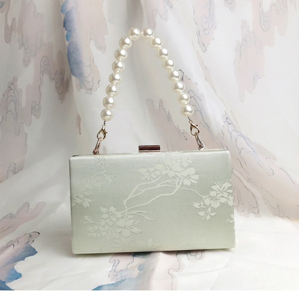 

day packs fashion all-match fresh banquet ladies messenger small bag pearl elegant clutch female matching dress one-shoulder hand