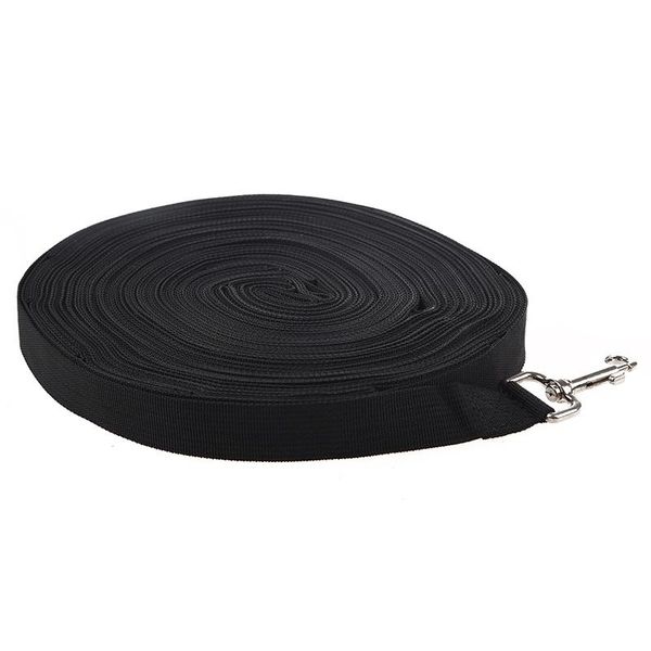 

dog collars & leashes black 30m long puppy pet training obedience lead leash