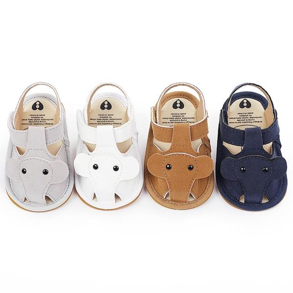 

kids shoes summer beach sandals baby children toddler girls elephant prewalker, Black;red