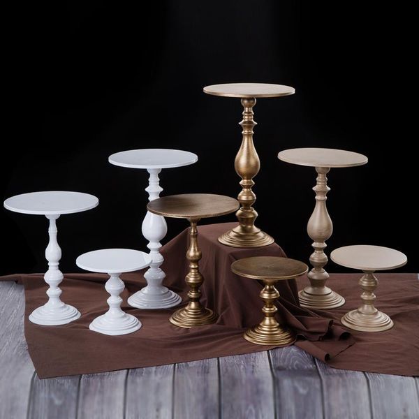 

other bakeware european retro golden cake tray dessert table decoration birthday party stands wedding decorate metal tools