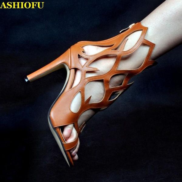 

handmade ladies high heel sandals -fire style party prom summer shoes peep-toe fashion evening xd004, Black