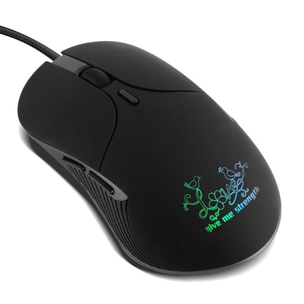 

mice wired gaming mouse double happiness bird mute colorful luminous cute ergonomic
