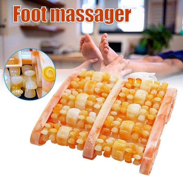 

wholesale dual foot rollers massager relieves plantar fasciitis heel pain stress relief acupressure reflexology tool nov99 accessories