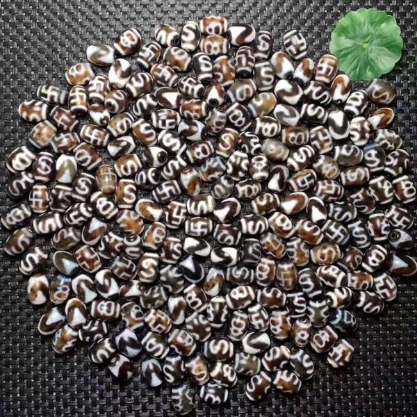 

other 200pcs/lot jewelry accessories loose beads tibet unique agate dzi natural stone diy designer joyas ethnic style wholesale charm