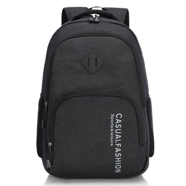 

backpack men school bags for teenage boys oxford black bagpack large capacity backbag usb charging