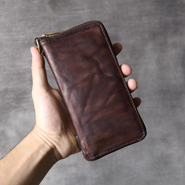 

wallets siku men's leather wallet coin purses holders fashion men, Red;black