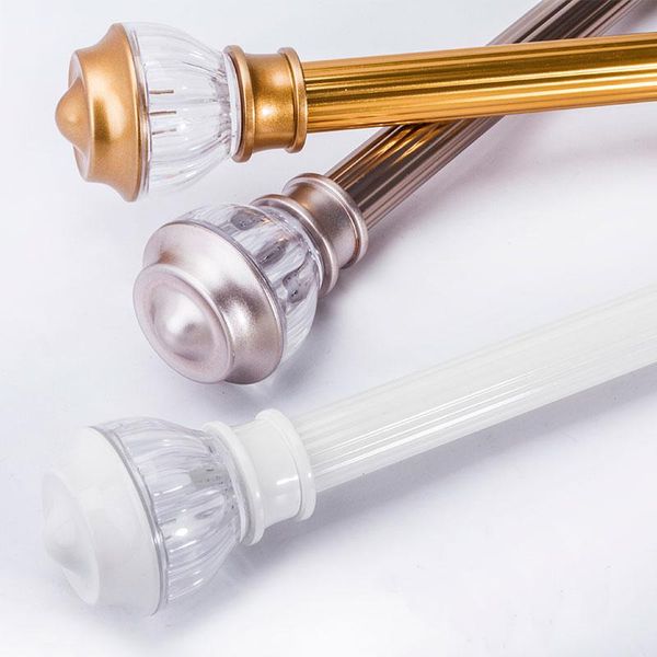 

other home decor curtain rods roman thick aluminum alloy single rod double track pole bracket accessories