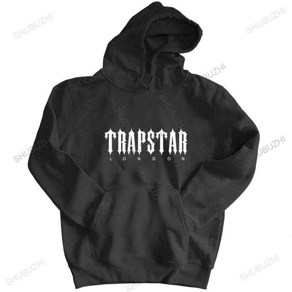 

men's brand hoodies sweatshirts new trapstar london hoodie homme cotton fall winter jacket casual hoody, Black