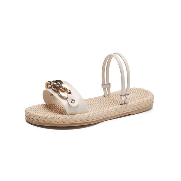 

slippers women summer flat shoes female slides pantofle low flock fashion soft 2021 luxury beach rubber fabric rome slipper, Black