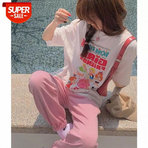 

internet celebrity [day party] knock on a sense of fun atmosphere ~ es wear cool tee #pq6n, White