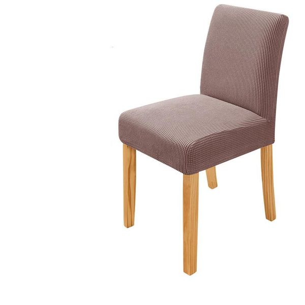 

1piece suede elasticity simple solid color stool cover plush home fabric chair universal thicken covers
