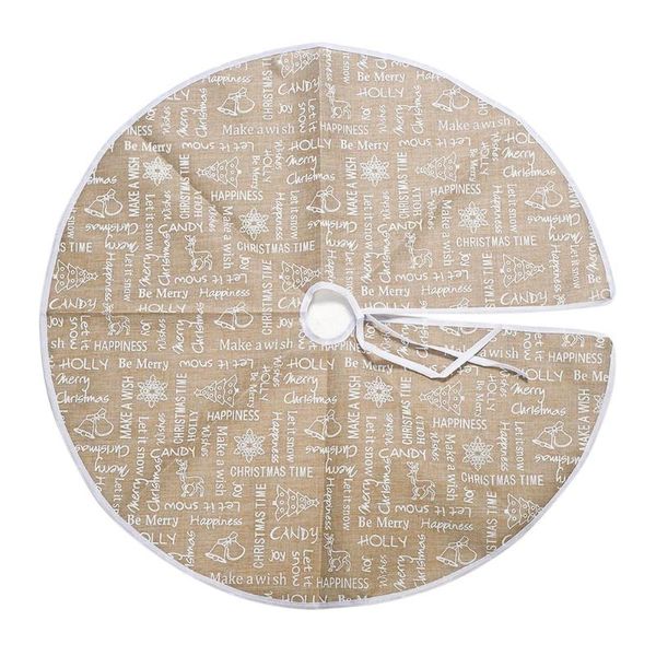 

christmas decorations 60/100cm tree skirt home decoration outdoor blanket dress
