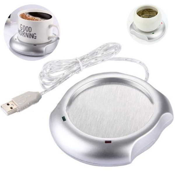 

mats & pads portable usb electric cup warmer tea coffee beverage heating pad mat