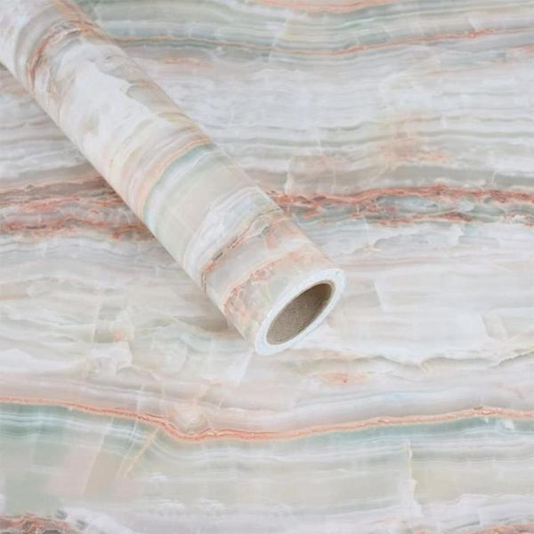 

wall stickers self adhesive wallpapers marble granite waterproof paper wallpaper kitchen countersticker home decor