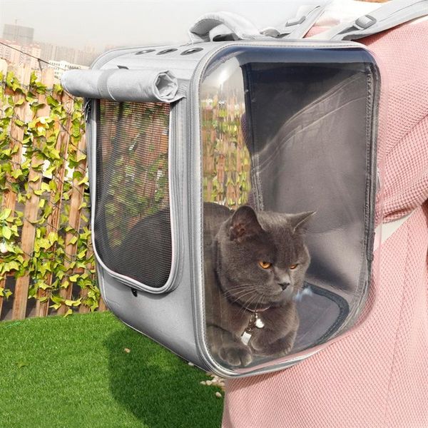 

cat carriers,crates & houses pet backpack space breathable travel outdoor shoulder bag portable packaging carrying supplies puppy carrier