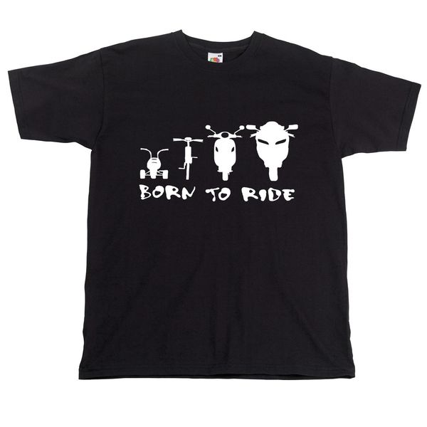 

born to ride motorbike tshirt superbike t-shirt motorcycle gift idea for bikers, White;black