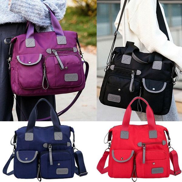 

duffel bags women waterproof messenger bag nylon shoulder large capacity crossbody travel