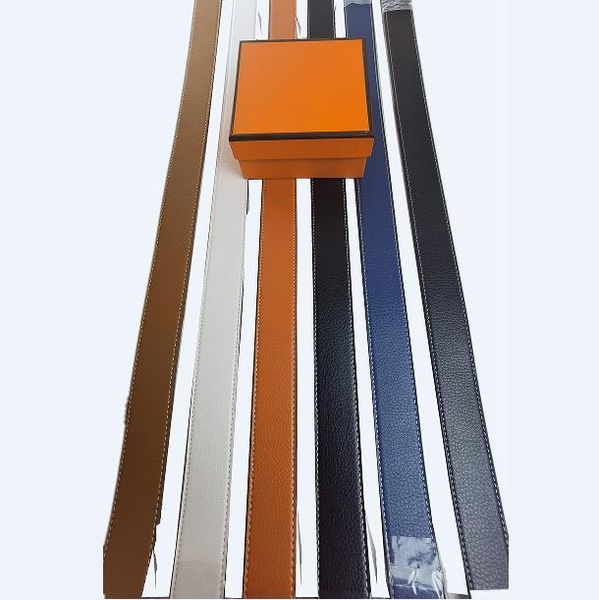 

designer men and women belts men's & women's leather smooth buckle a variety of colors to choose fashion belt man width 3.5cm with, Black;brown