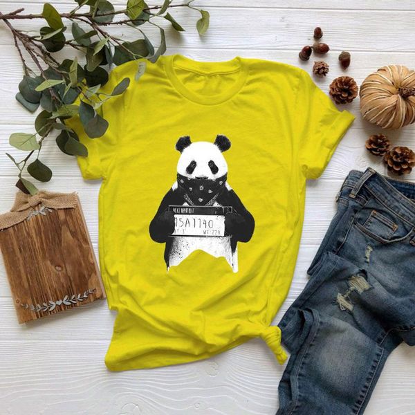 

women's t-shirt mumou cool panda hop cute t shirt women funny graphic hipster retro casual punk tshirt aesthetic kawaii t-shirts gym, White