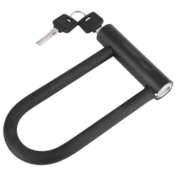 

bike locks bicycle u-shaped lock hardened steel anti-theft lockbeam waterproof rustproof pure core security accessories