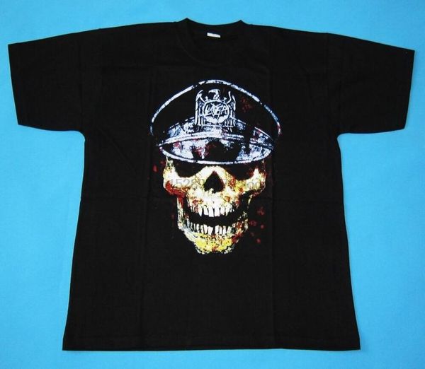 

men's t-shirts slayer - slaytanic wehrmacht t-shirt soldier slatanic, White;black