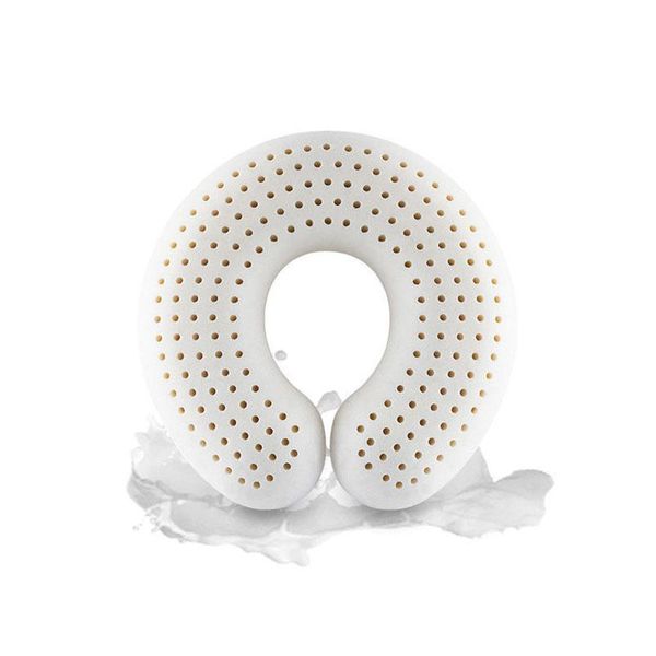 

pillow thailand natural latex neck protection u-shaped travel cervical aircraft u-shap