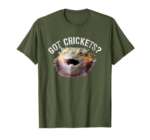 

Bearded Dragon Tee Funny Bearded Dragon, Got Crickets Tee, Mainly pictures