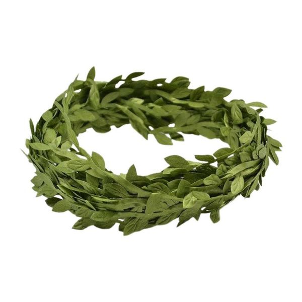 

decorative flowers & wreaths 40m-100m nature artificial leaf leaves vine wedding decoration foliage scrapbooking craft wreath fake green gar