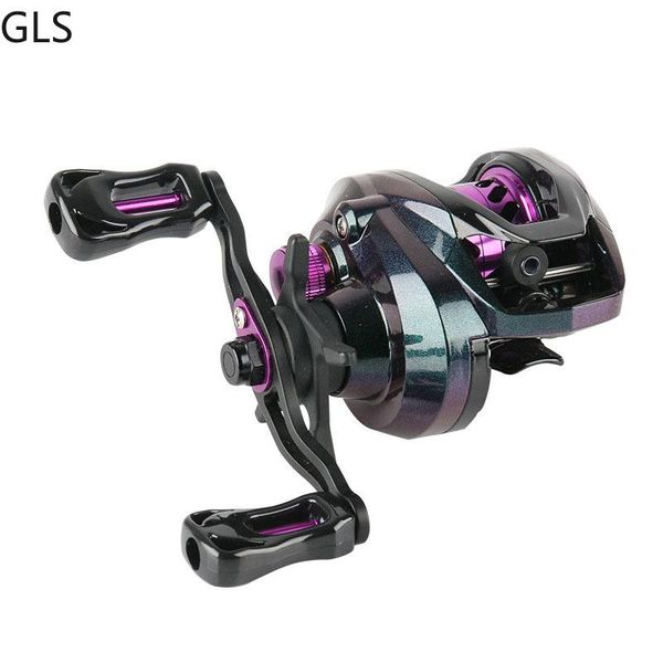 

ultralight bait casting reel 5+1 bb 8kg max drag 7.2:1 gear ratio magnetic brake jigging fishing baitcasting reels