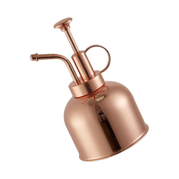 

watering equipments 1pc stainless steel can retro sprinkling hand press