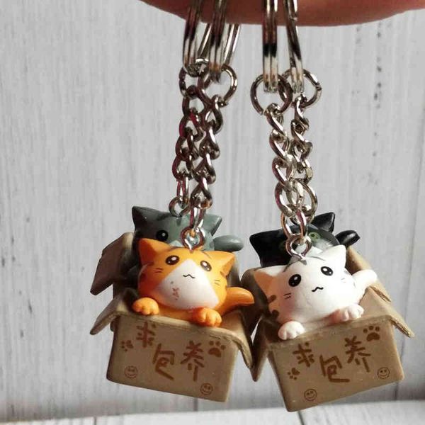 Keychains Kitty Key Ring Creative Small Gift Atividade